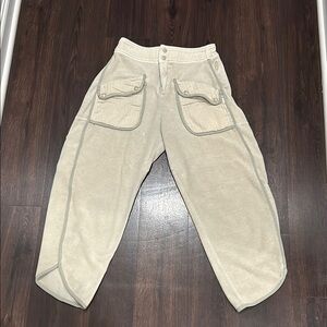 Free People Timko (barrel sweatpants) In Sage Green.